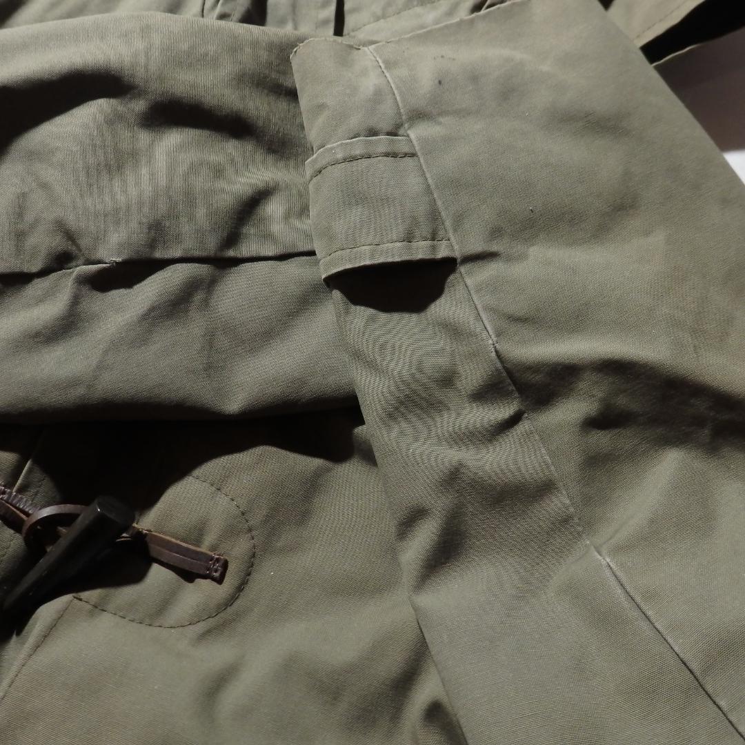 希少 英国製 Aquascutum ダッフルコート 38 オリーブ