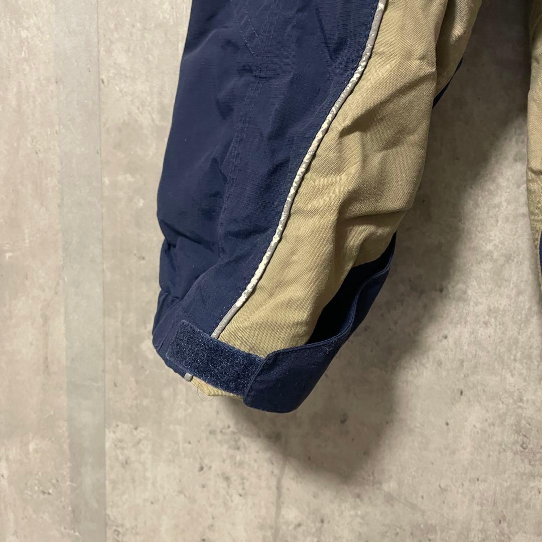 Burtonバートンスキーウェアスノーボードジャケットパーカー紺ネイビーベージュ