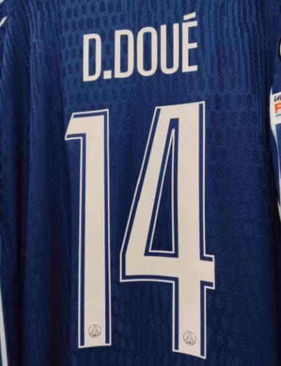 PSG パリ・サンジェルマン アウェイ 14番 ドゥエ 長袖 ユニフォーム