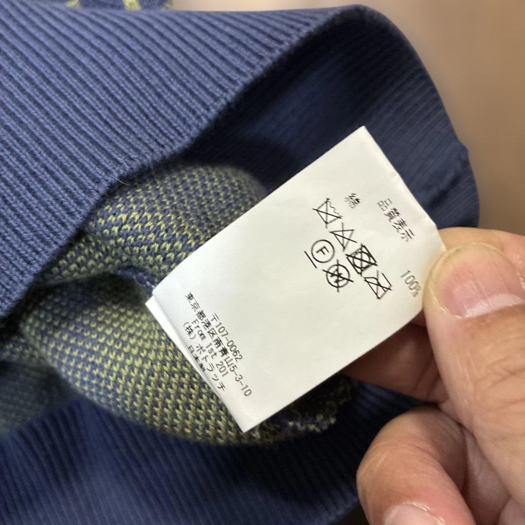 C.E CAVEMPT 総柄　ニット　グリーン　シーイー