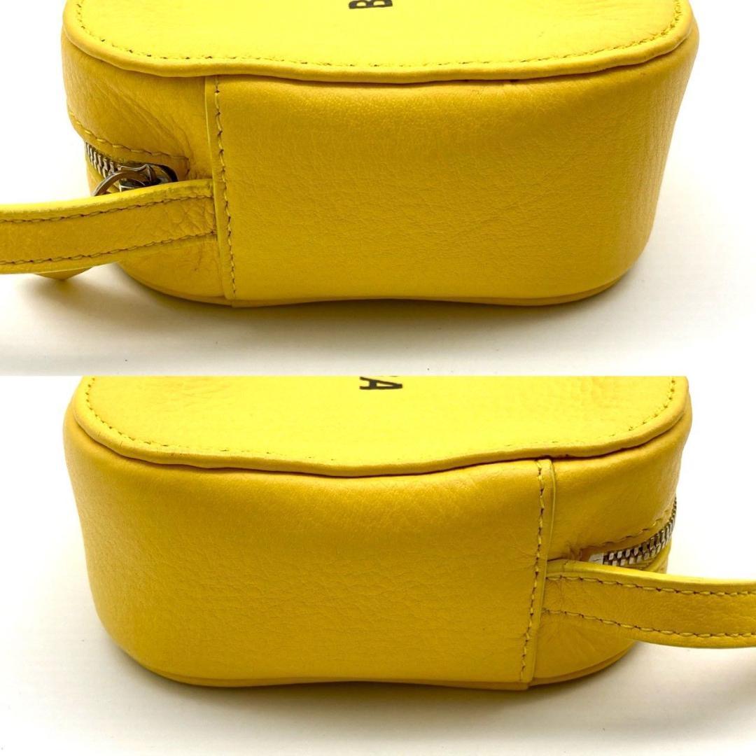 バレンシアガ エブリデイ イエロー カメラバッグ カメラポーチ 71101