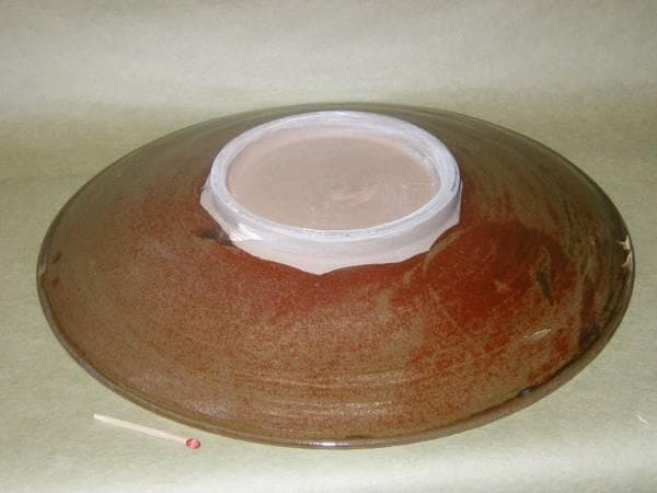 小鹿田焼「丸皿（飛び鉋）９寸」1枚【 送料確認用出品 】