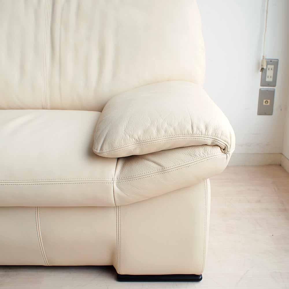 カリモク 「domani/エクセルライフ」 シングルソファ 本革 ZR24326