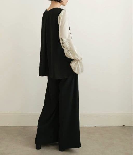 iconology 春を着るセットアップ 〈＊ブラウスのみ〉白木蓮 サイズ2