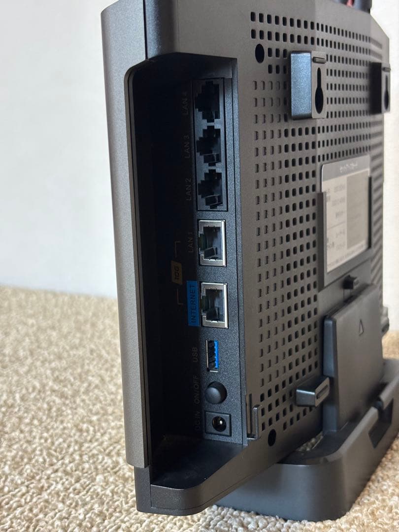 BUFFALO WXR-5950AX12（ACアダプターなし）