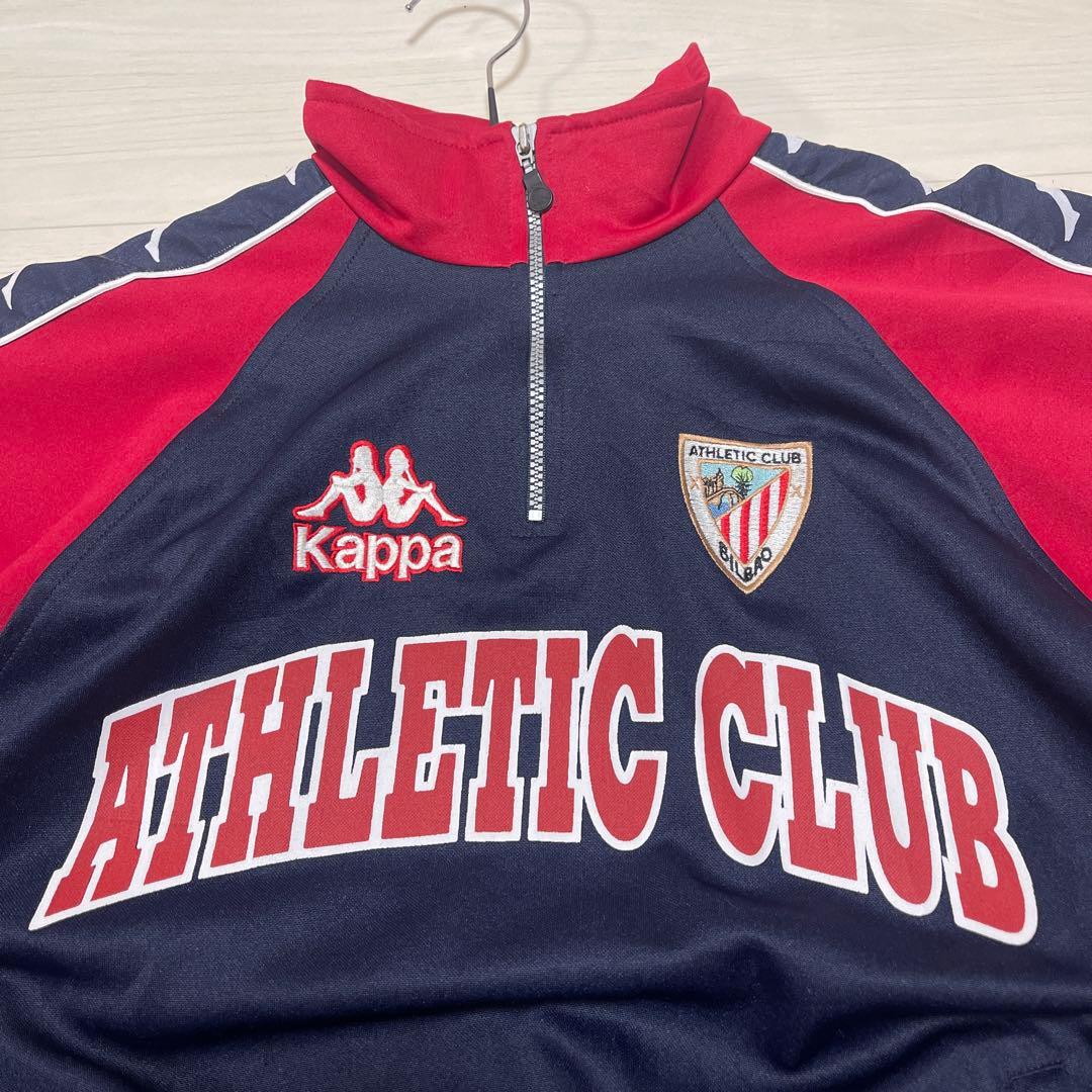 超激レア アスレチックビルバオ kappa ハーフジップ XL