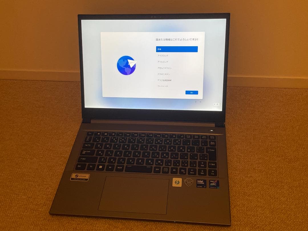Windowsノート本体 GALLERIA DL7C-IG-C4 | Core Ultra 7 155H