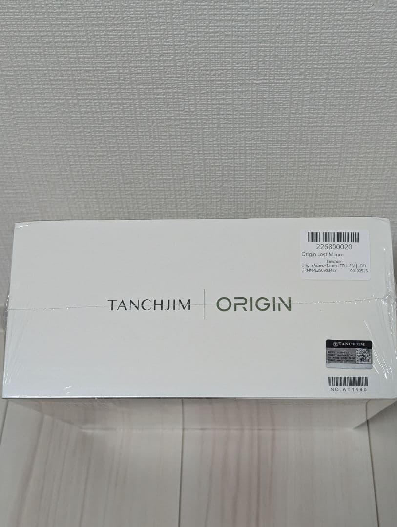 イヤホン TANCHJIM ORGIN LOST MANOR