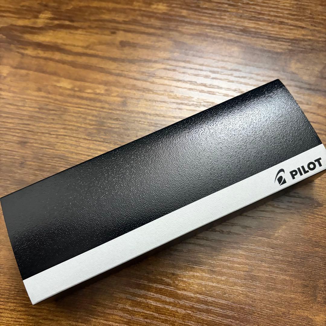 極美品 パイロット 油性ボールペン ライズ 細字0.7mm スターライトブラック