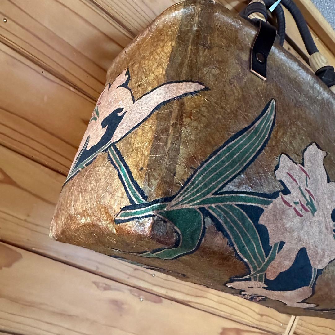 一閑張り　オシャレハンドル