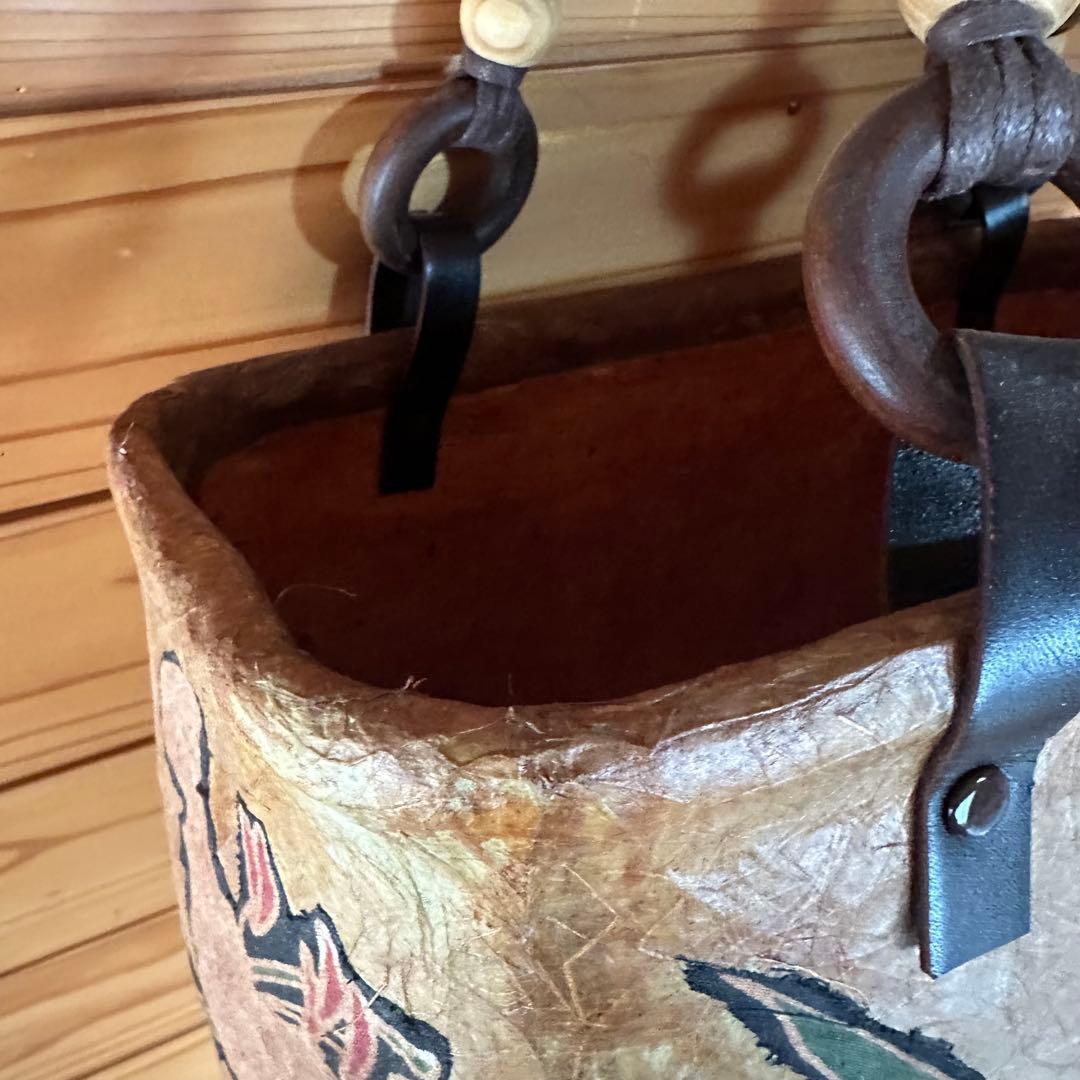 一閑張り　オシャレハンドル