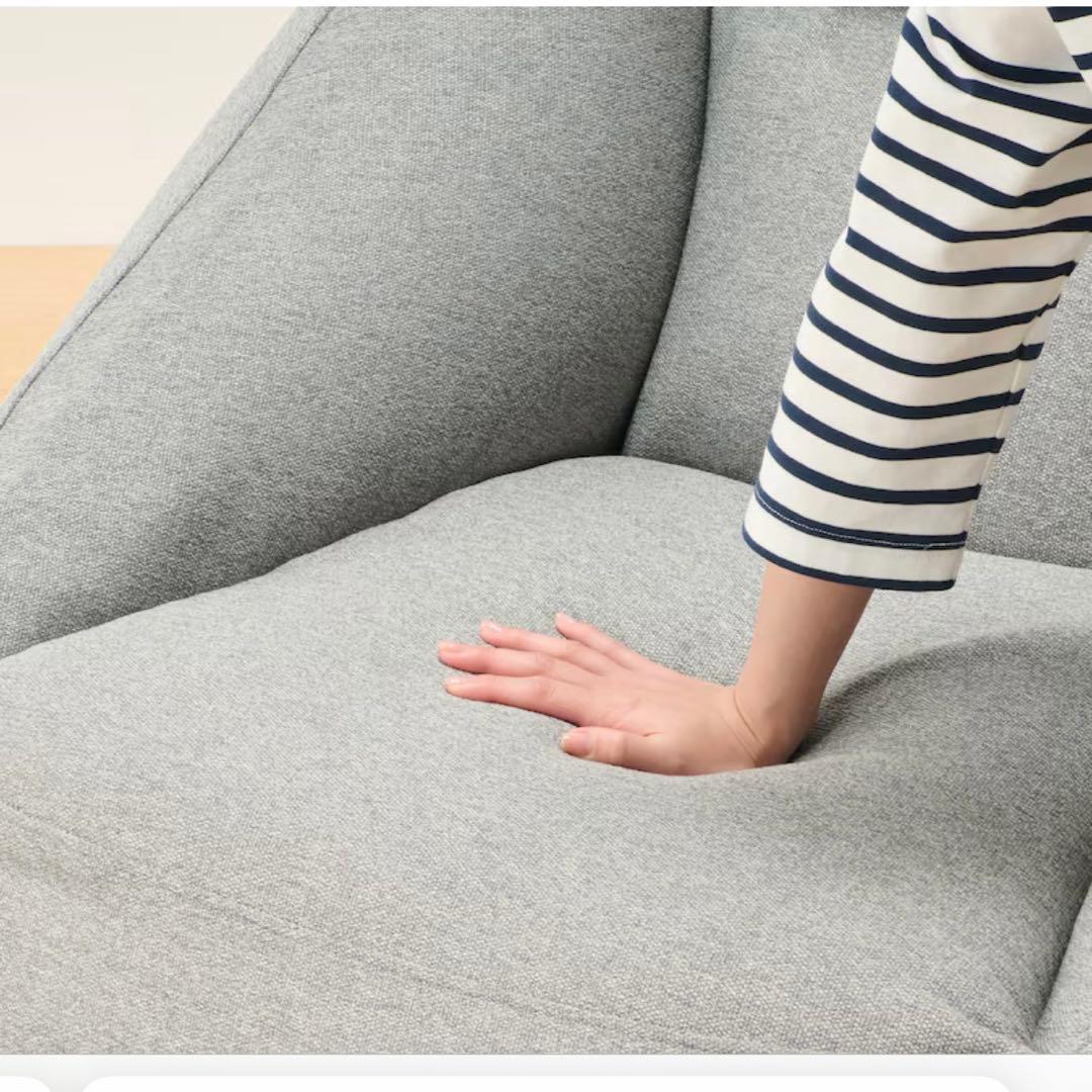 空気でできたソファ グリーン