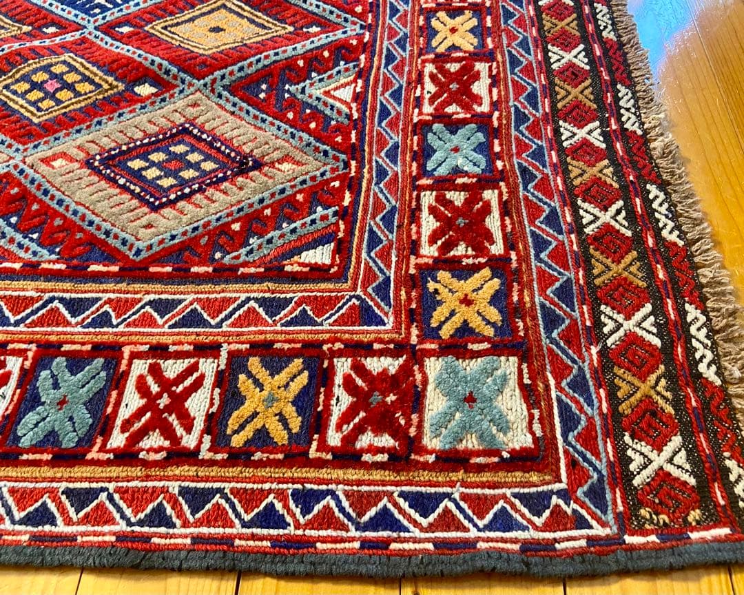 アマレー Amaleh アフガニスタン ヴィンテージ トライバルラグ