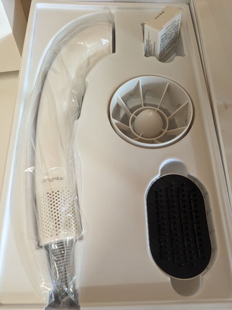 【未使用】Brighte シャワー　ドライヤー BRT-SD173WH
