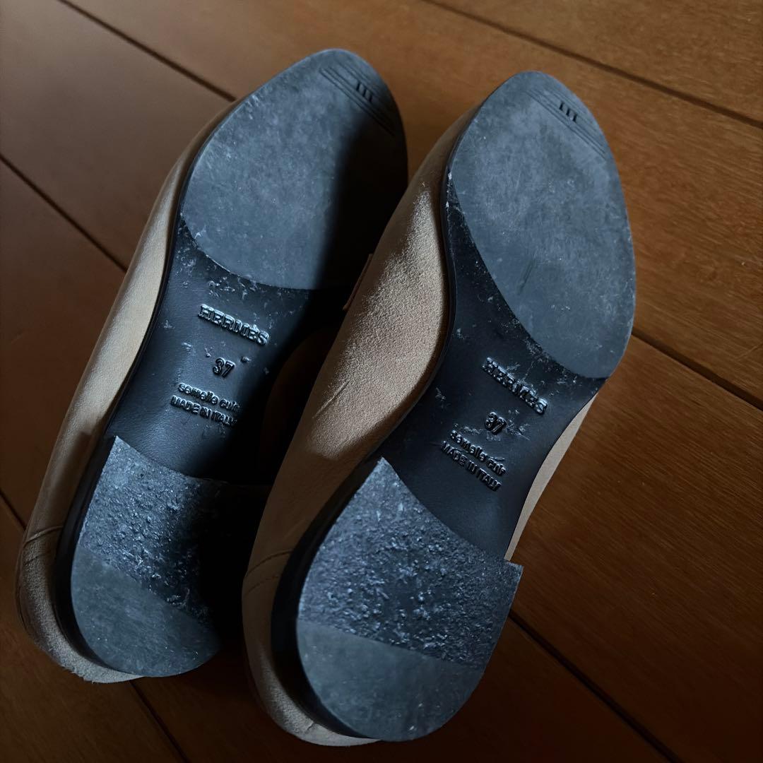 anan　エルメス　ローファー　モカシン パリ　37 画像追加