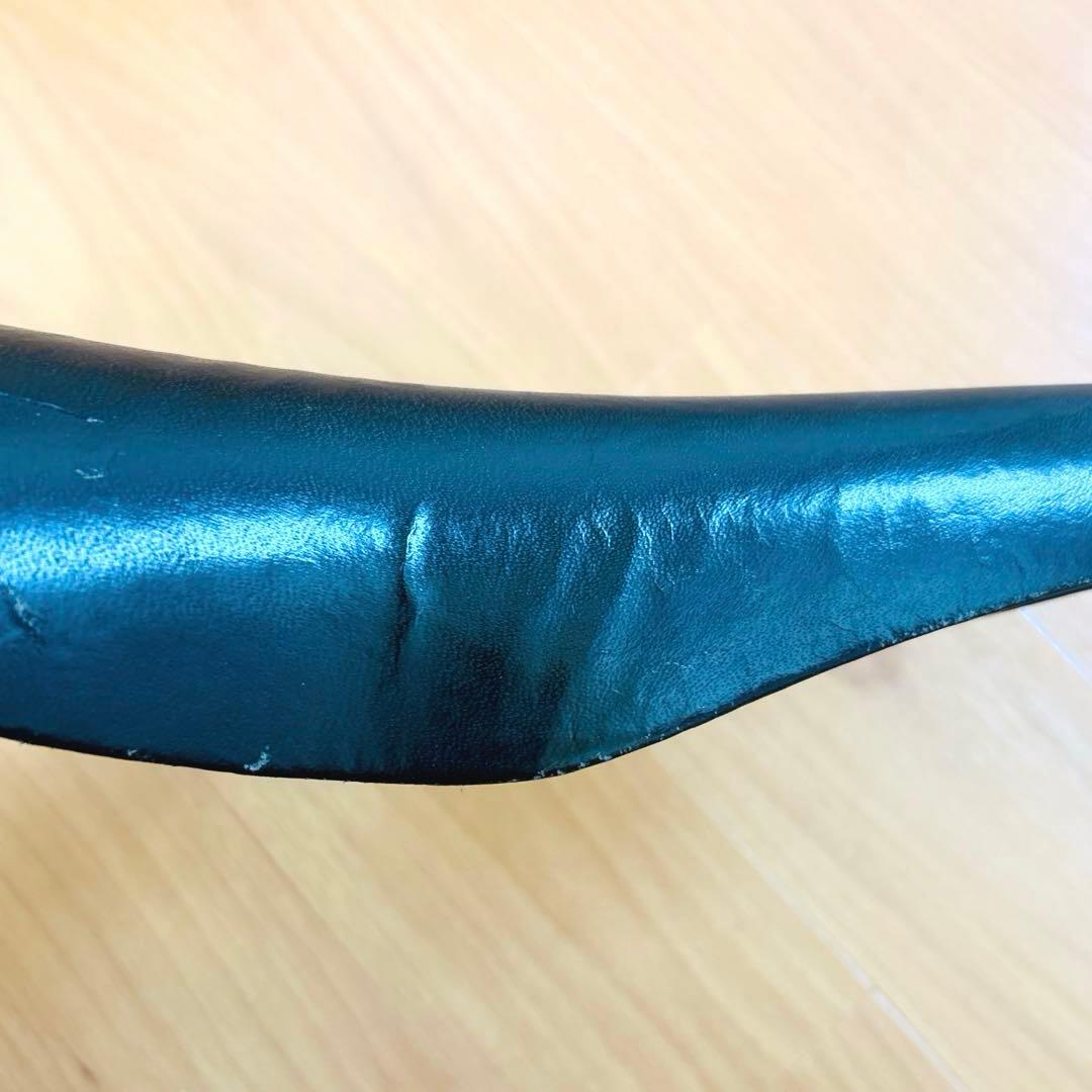 希少 アリアケジャガー２チャンピオン ピスト NJS刻印入りサドル 黒