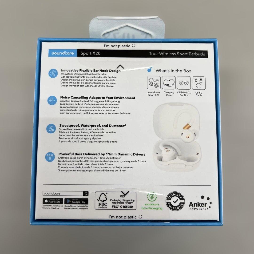 511178 未開封Anker Soundcore Sport X20 ホワイト