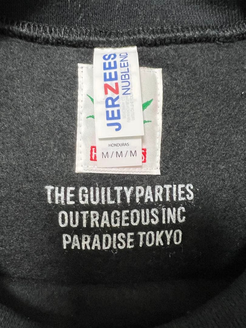 24SS ワコマリア ×HIGHTIMES スウェット ブラック size:M