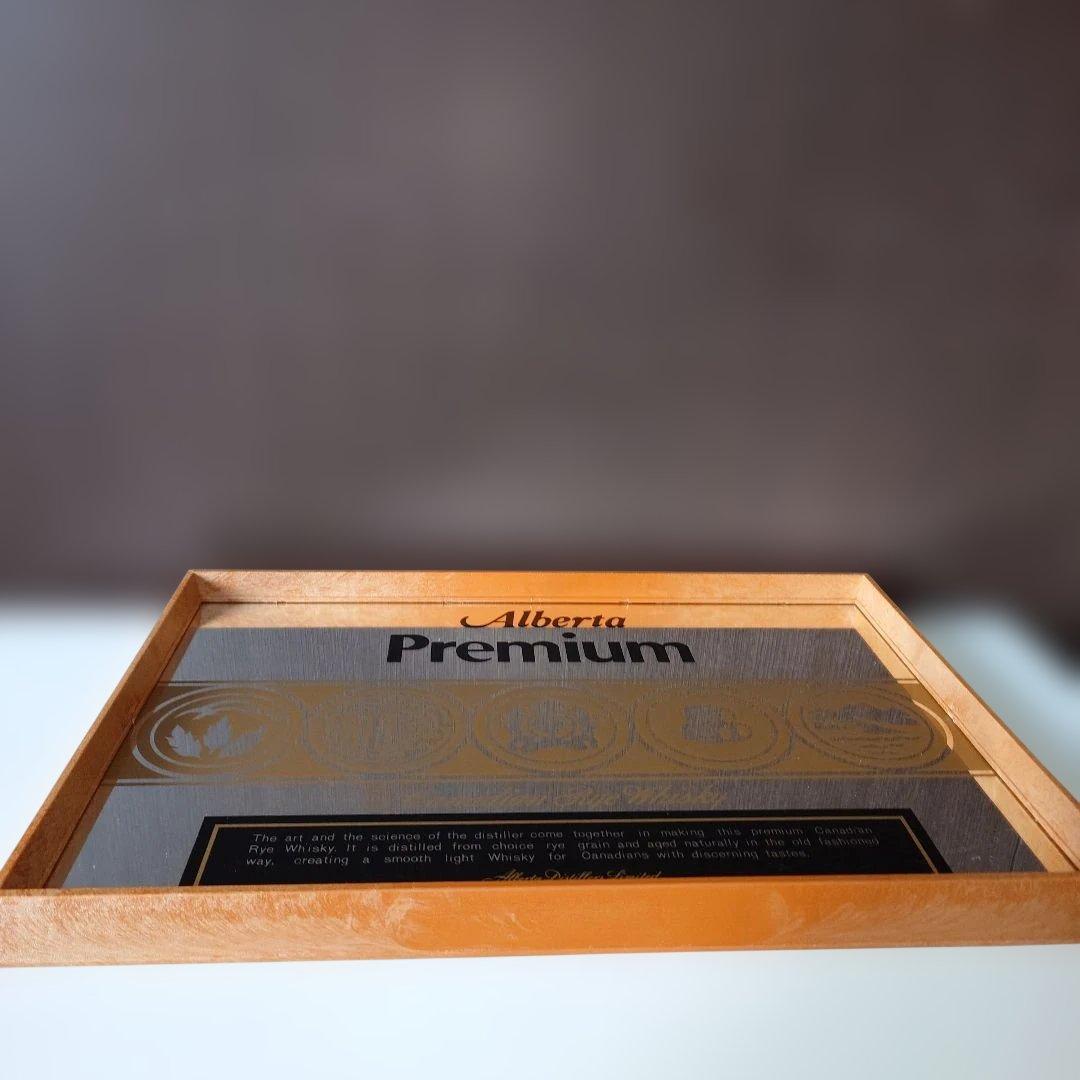 パブミラー　a Premium　アルバータプレミア　壁掛け　看板　①