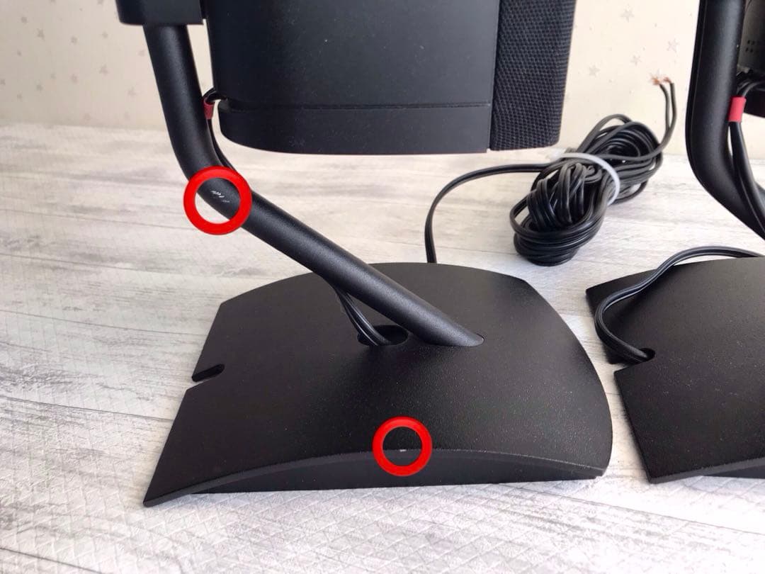 BOSE ボーズ　サテライトスピーカー　ペア　スタンド付き