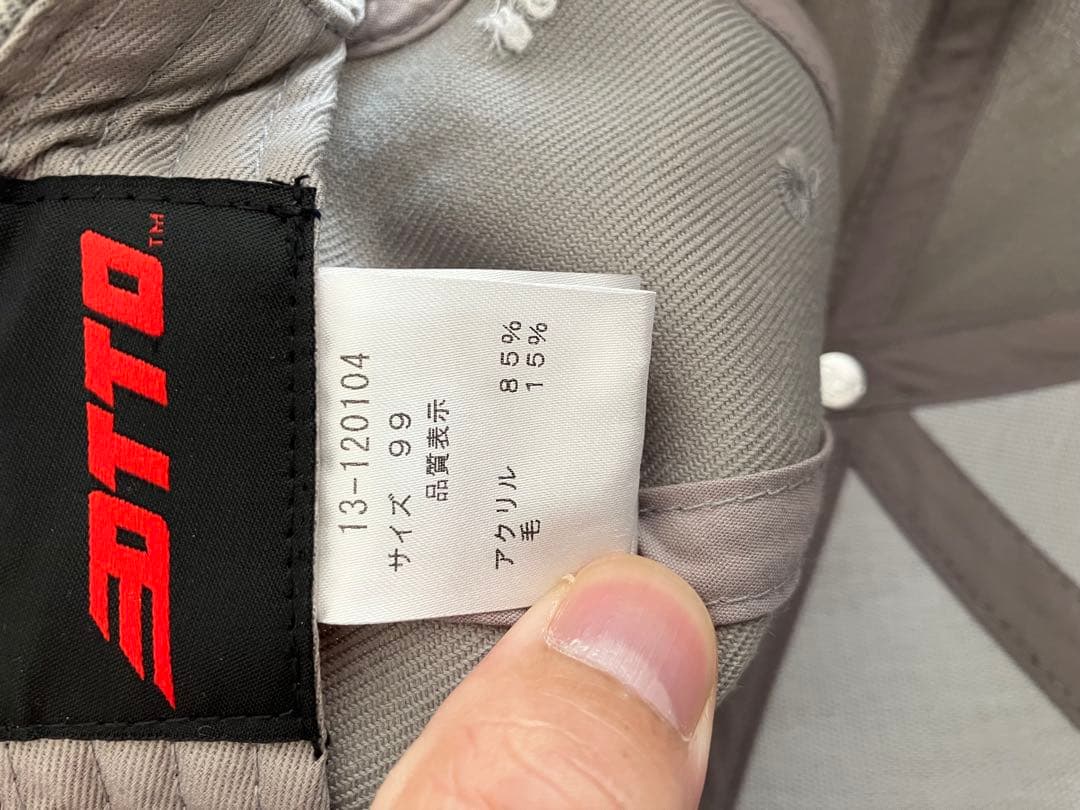 ☆未使用☆ ROCK・DUDE フラットキャップ グレー