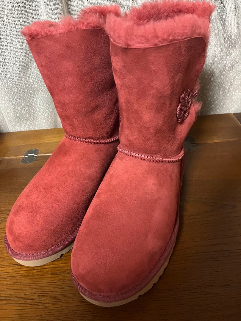 最終値下げ☆UGG ピンク ムートンブーツ 新品未使用 24cm