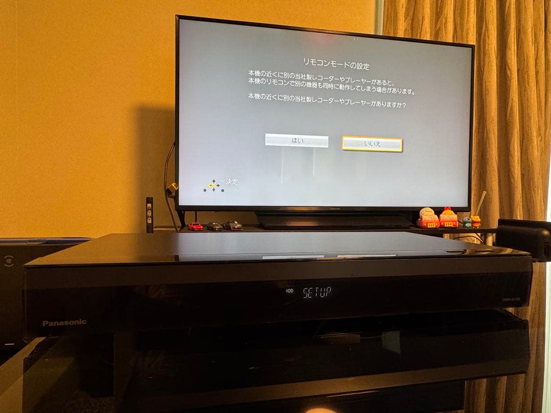 【Panasonic】DMR-4S100 4kブルーレイレコーダー