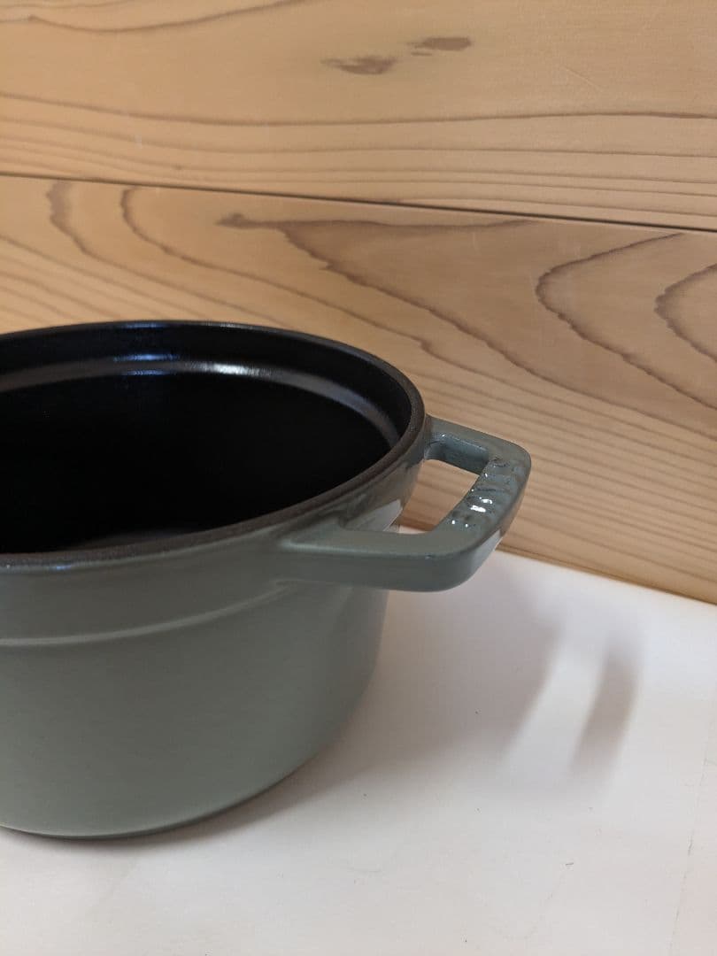 Staub　ストウブ 鍋 14cm ユーカリ ピコ ココット　ラウンド