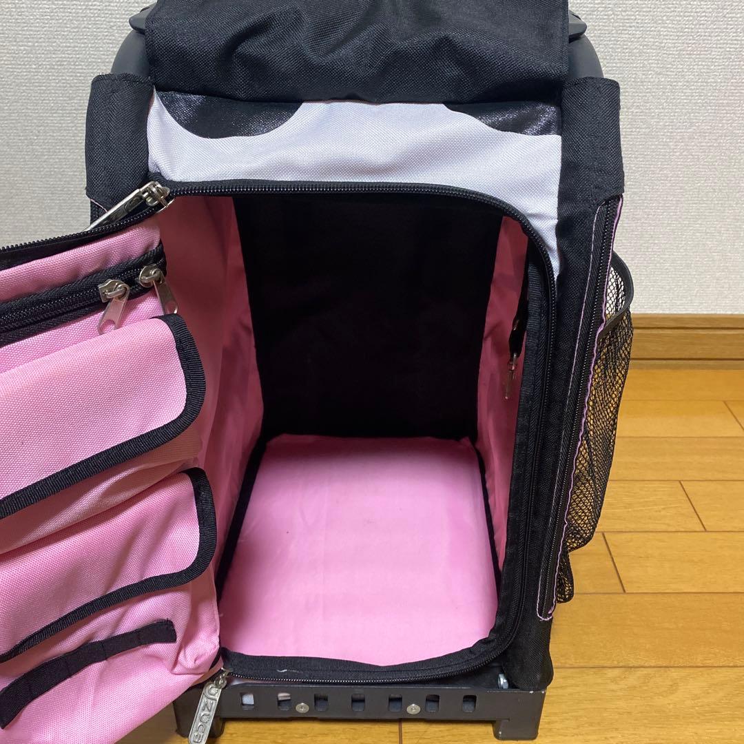 金欠緊急値下げ　ZÜCA キャリーカート 黒・白 牛柄　ビジネスバックセット