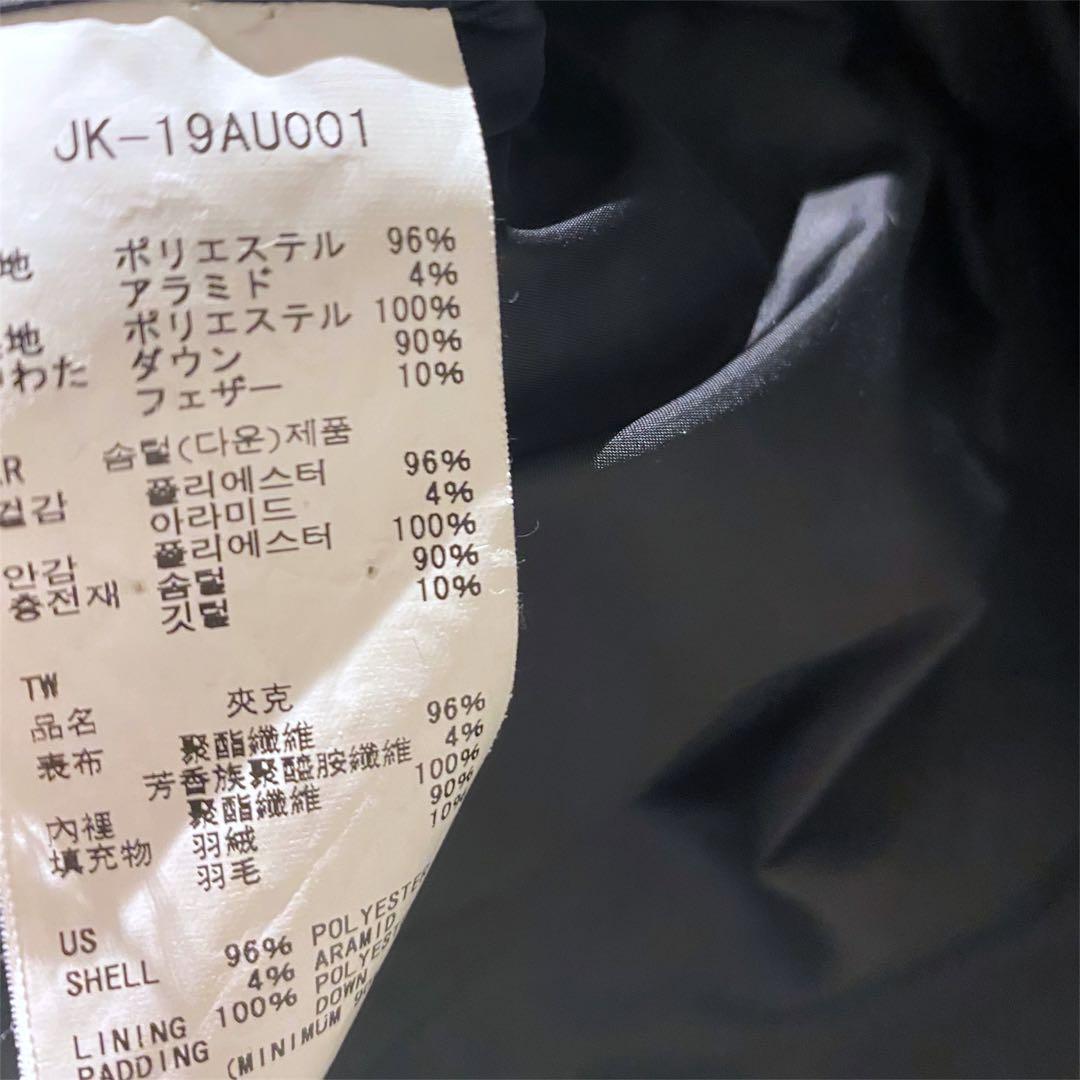 値下げ！ peak アノラックダウン 焚き火　ブラック　M