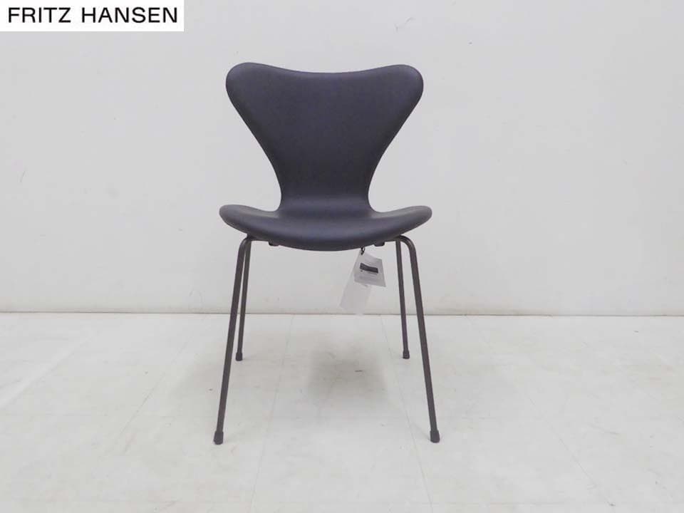 未使用 正規品 フリッツハンセン 2025年製 セブンチェア 本革ブラック-4