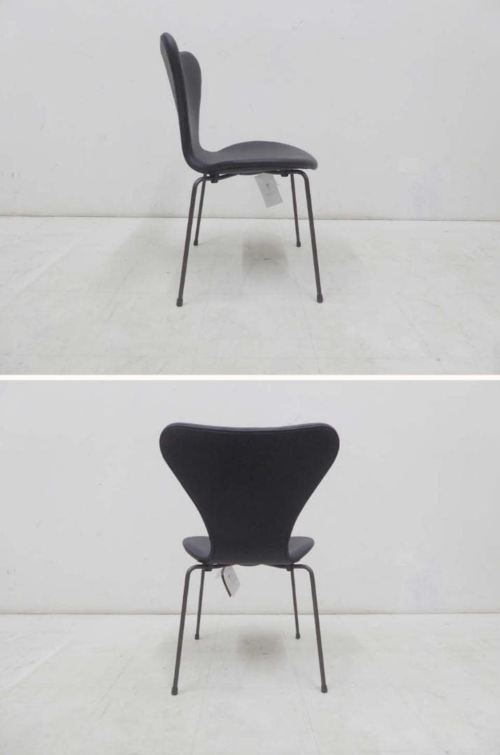 未使用 正規品 フリッツハンセン 2025年製 セブンチェア 本革ブラック-4