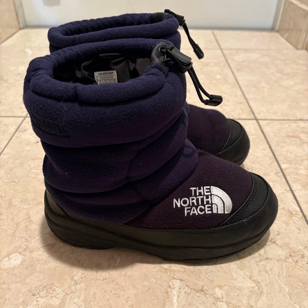THE NORTH FACEK キッズスノーブーツ　ネイビー22センチ