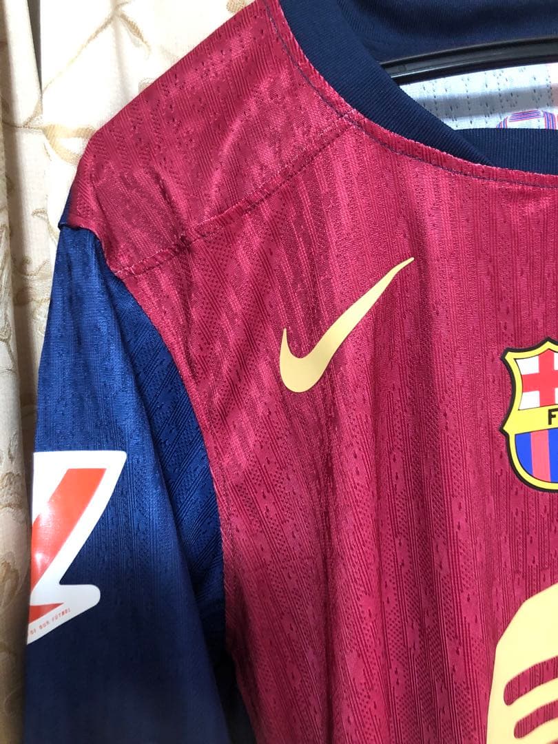 バルセロナ24/25 ラミン・ヤマル 国内3冠 リーグ仕様 オーセンティック