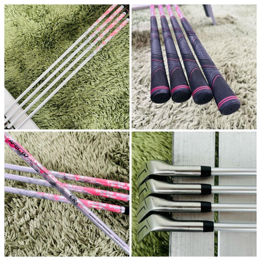 アフェクト CR-01 レフティ 8本セット レディースゴルフ 初心者 入門