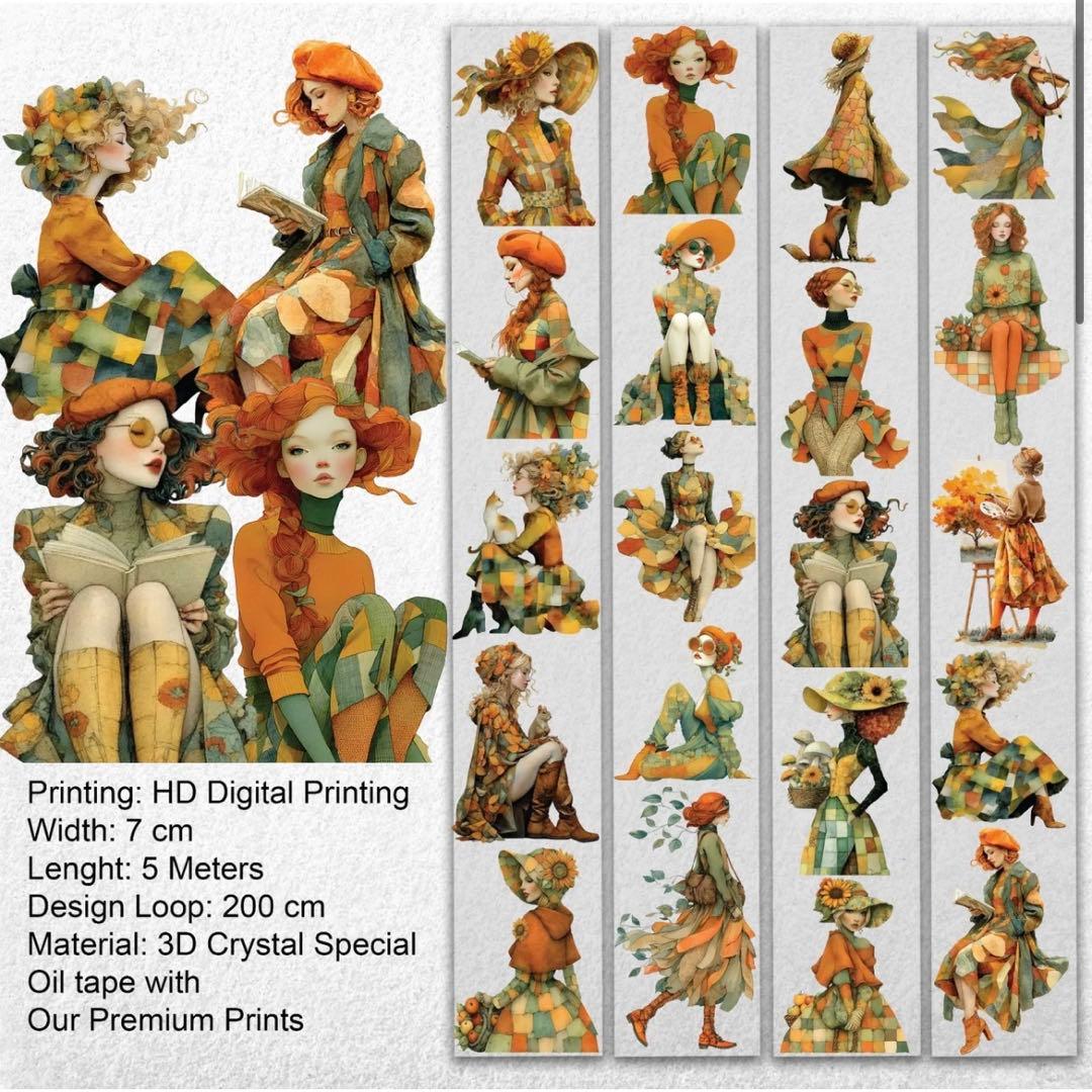 onwize 海外マスキングテープ　マステ 【2607】