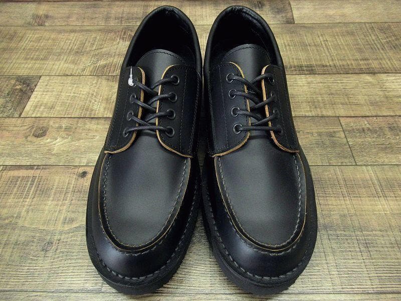 新品 ダナー ブローガン 茶芯 モカシン レザー シューズ 黒 25.5 ①