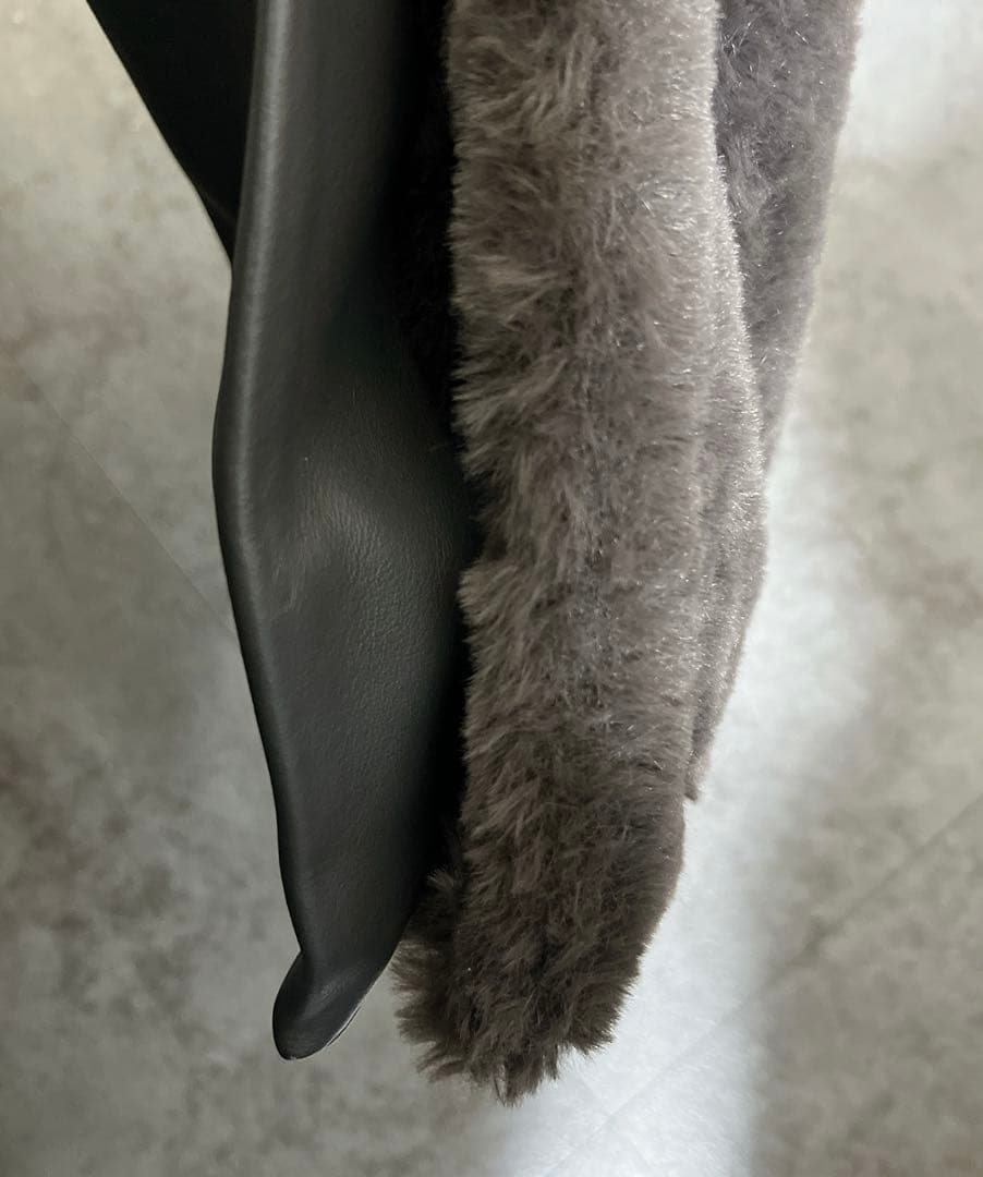 【Vivienne Westwood】2way レザー ファー バッグ