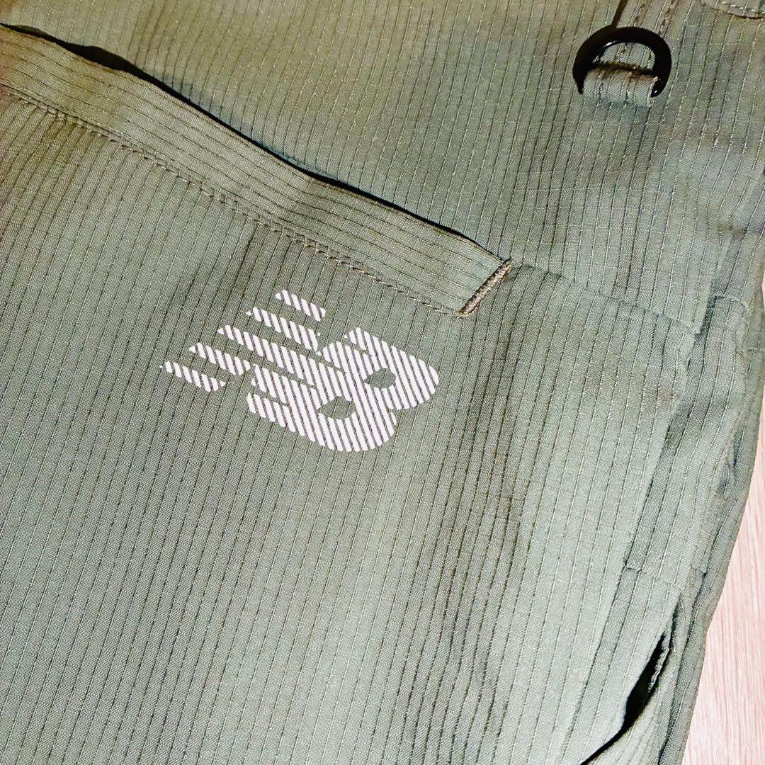 3点セット　NEW BALANCE GOLF カーキ　ストレッチパンツ　Nロゴ