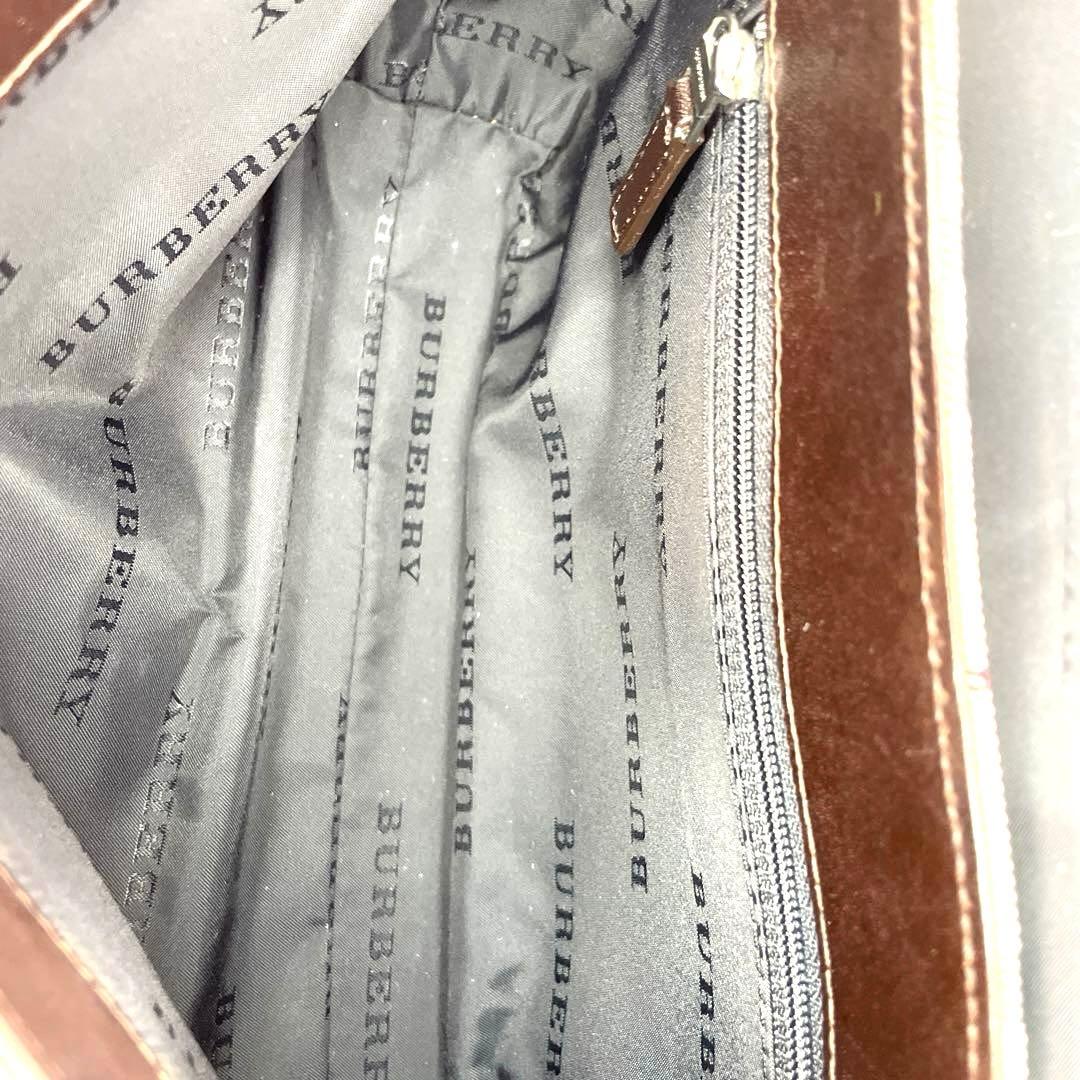 BURBERRY バーバリー ノバチェック 本革　ミニショルダーバッグ