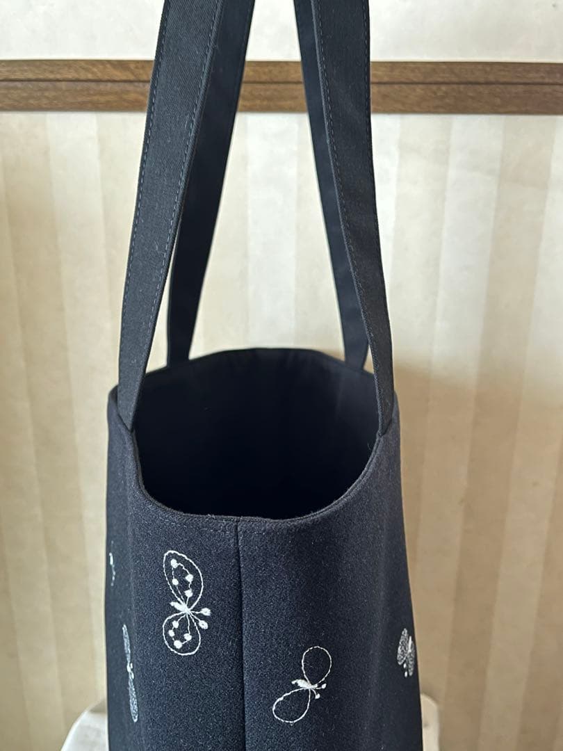 ハンドメイド　トートバッグ　ミナペルホネン dop choucho