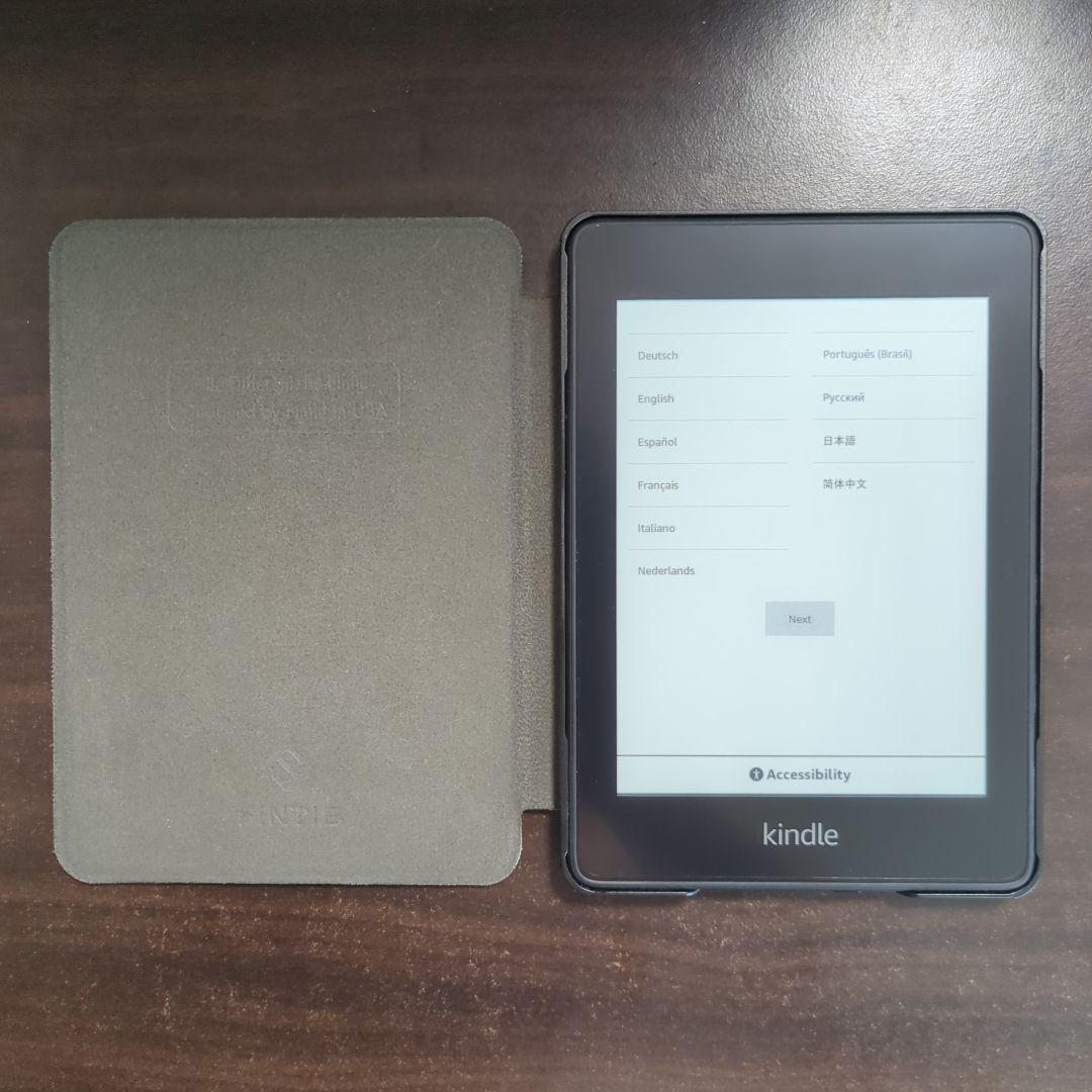 【Kindle Paperwhite 第10世代】32GB ブラック ケース付き