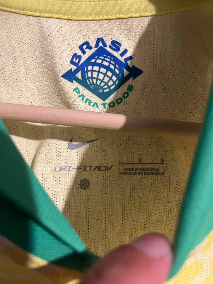Nike ブラジル代表 オーセンティックユニフォーム 新品未使用　背番号無し
