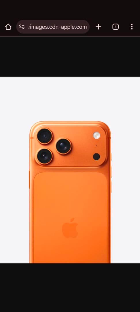 値下げ　Apple iPhone 17 Pro　256GB オレンジ コズミッ