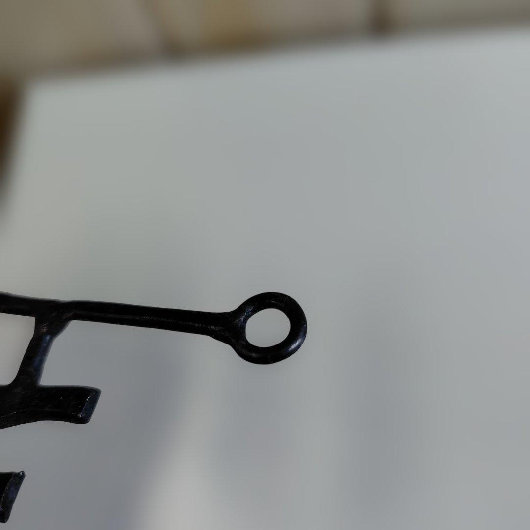 【ビンテージ風】OPEN CLOSE サインプレート 金属製 ブラック