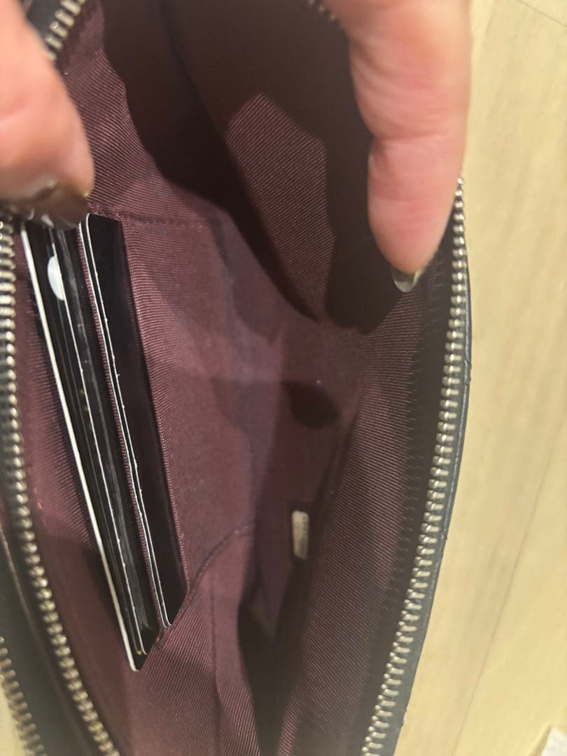 CHANEL シャネル マトラッセ　Cウォレットポーチ