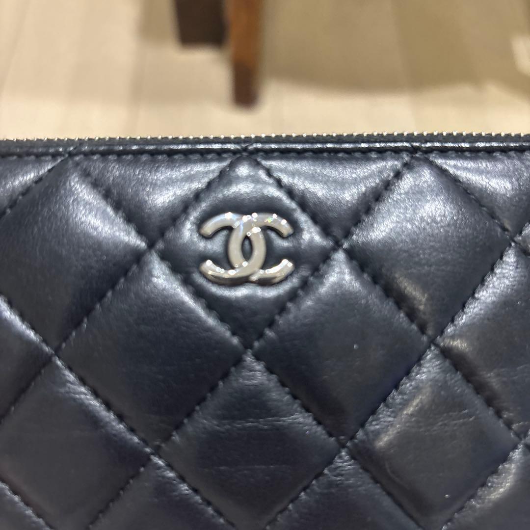 CHANEL シャネル マトラッセ　Cウォレットポーチ