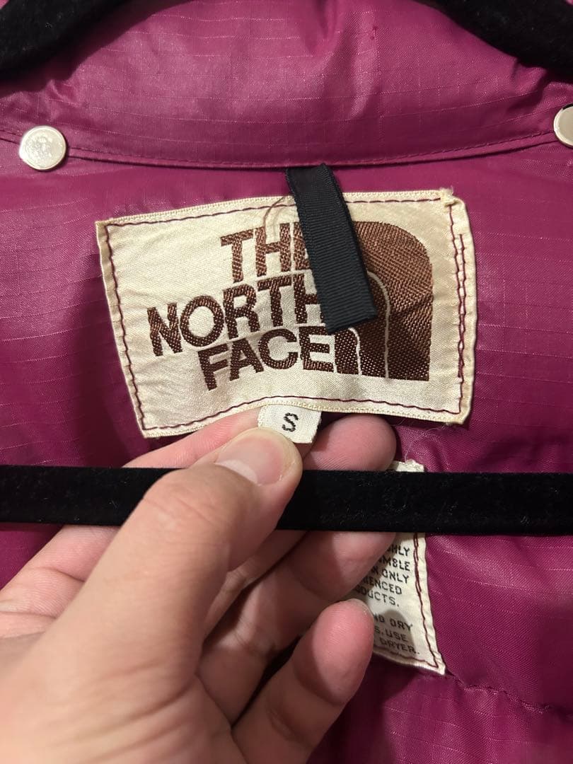 THE NORTH FACE パープル ダウンジャケット