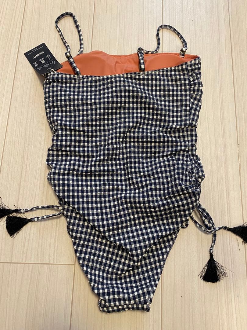 SWELLY BandeauOnepiece レトロチェック