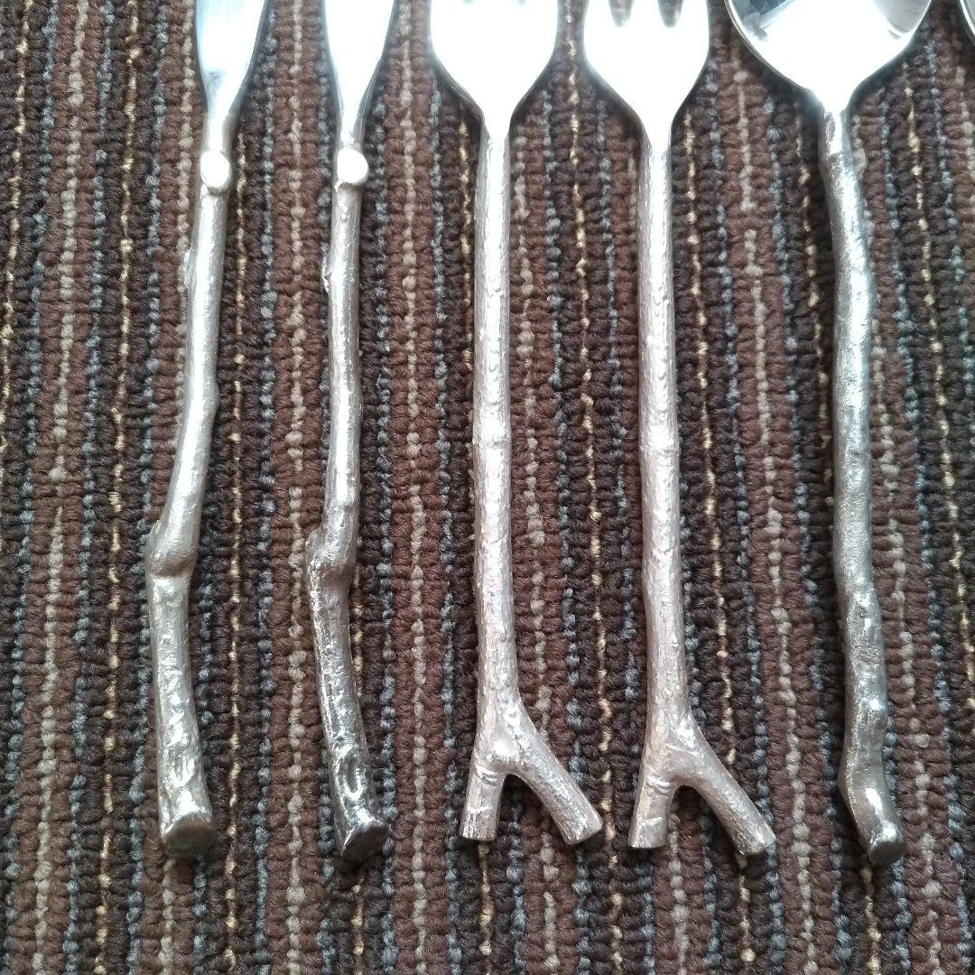 Michael Aram　マイケルアラ厶　Twig　カトラリーセット　全14本